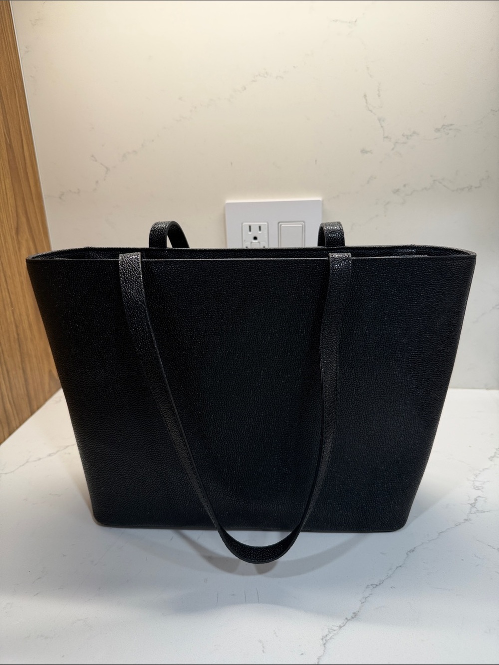 Ted Baker London Black Tote with Signature Bow and Gold Hardware - Picture 4 of 8